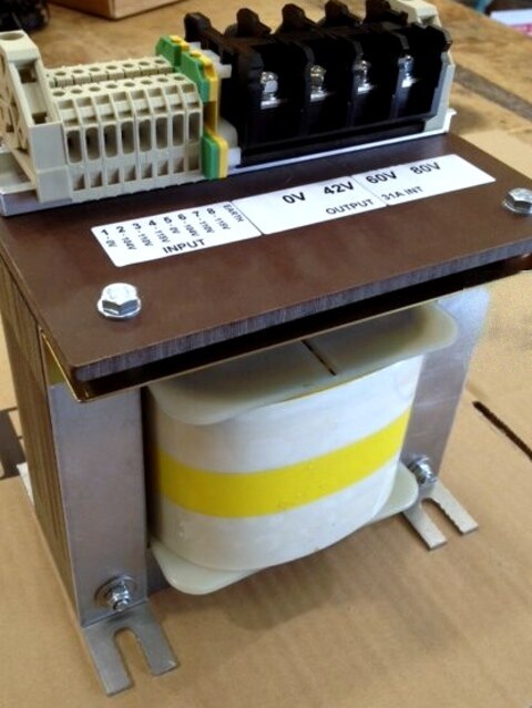 A transformer manufactured by ETE